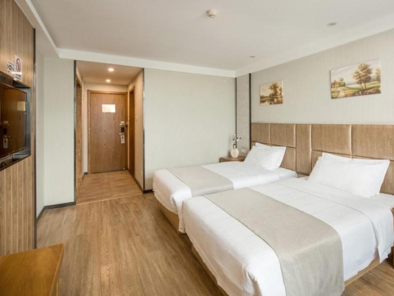 Greentree Inn Jiangsu Yancheng Yandu Bus Station Middle Daqing Road Express Hotel Bagian luar foto