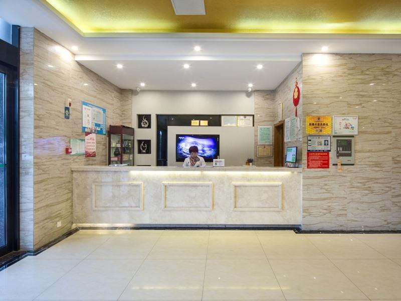 Greentree Inn Jiangsu Yancheng Yandu Bus Station Middle Daqing Road Express Hotel Bagian luar foto