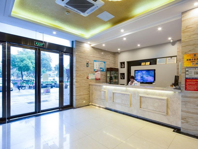 Greentree Inn Jiangsu Yancheng Yandu Bus Station Middle Daqing Road Express Hotel Bagian luar foto