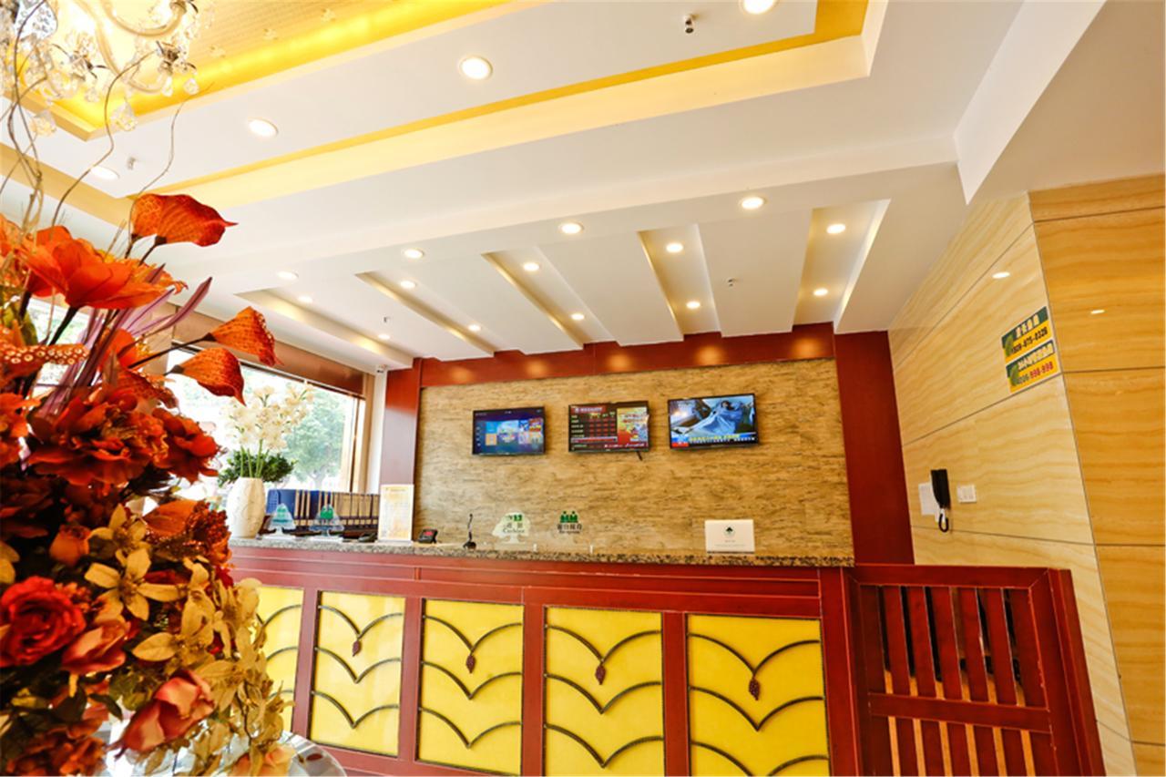 Greentree Inn Jiangsu Yancheng Yandu Bus Station Middle Daqing Road Express Hotel Bagian luar foto